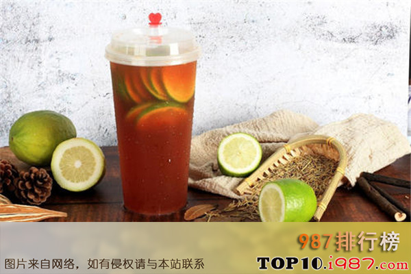 十大重庆热门饮品店之吔茶yeahtea2nd·手打柠檬茶