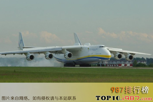 十大顶级运输机之安-225