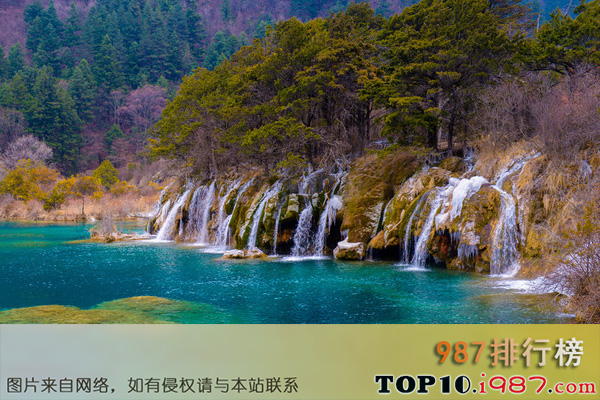 中国十大最美景点之九寨沟