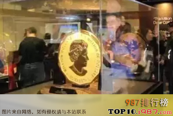 十大世界最贵的古钱币之c$1m硬币