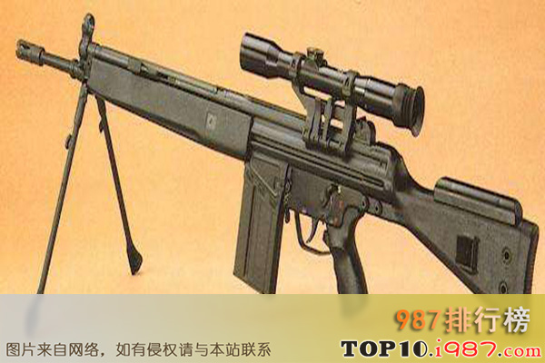 十大世界著名狙击枪之g3sg1式狙击步枪