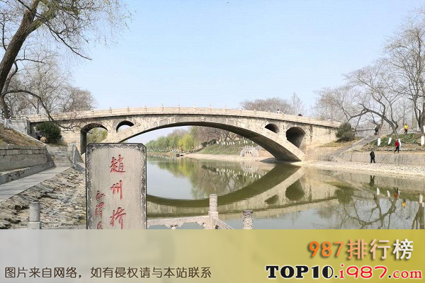 中国古代建筑十大代表作之赵州桥