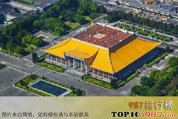 十大台湾标志性建筑之台北孙中山纪念馆