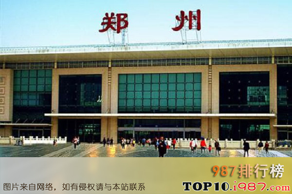 十大郑州标志性建筑之郑州火车站