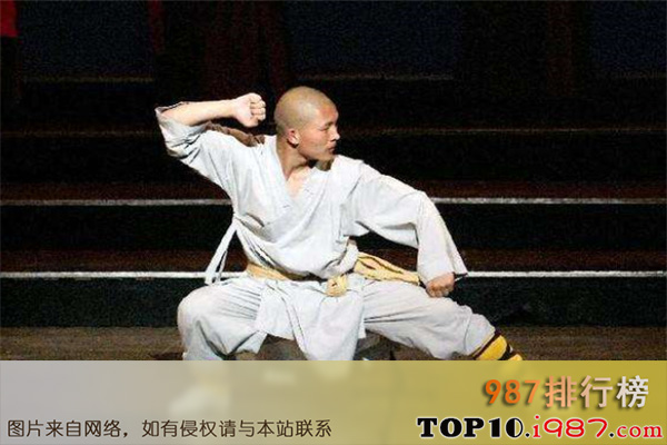 十大古代著名武术之少林拳