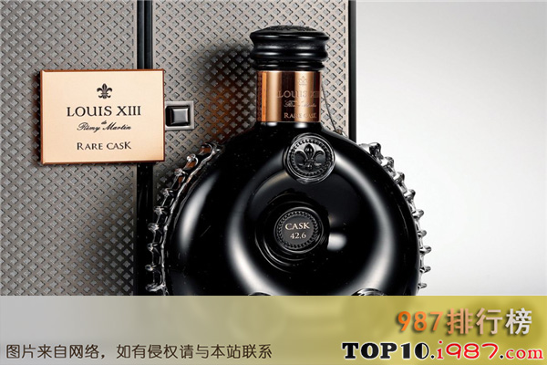 十大世界最贵的奢华名酒之人头马黑珍珠路易十三白兰地