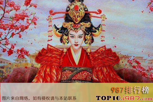 十大有趣的历史事件之中国第一位女皇帝并非武则天