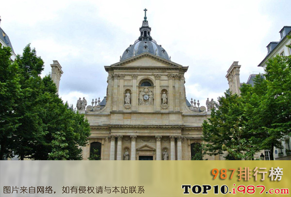 全球十大医学院校排名之巴黎第五大学