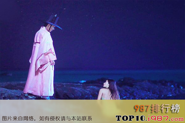 十大高颜值韩国偶像剧之《蓝色大海的传说》