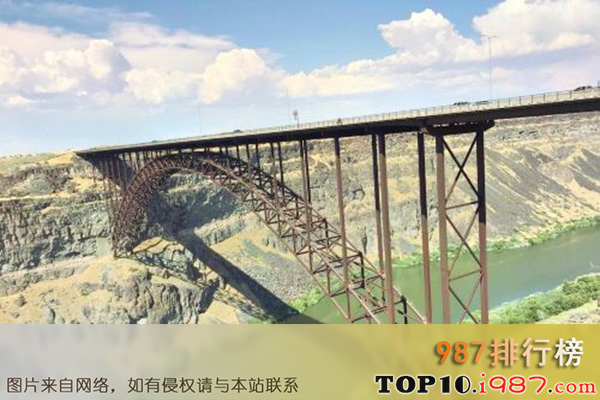 十大世界最高蹦极地点之佩里娜桥