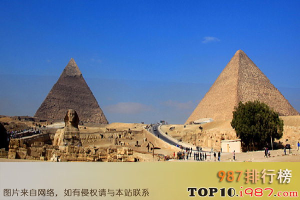 十大世界最令人惊叹的遗址之吉萨金字塔群