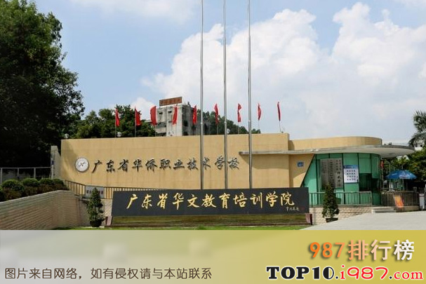 十大广州重点职业学校之广东省华侨职业技术学校