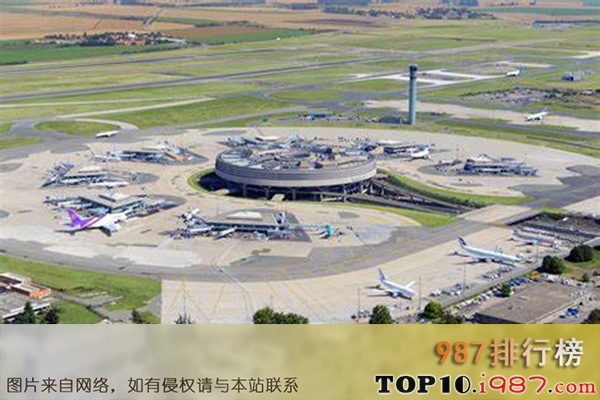 十大世界最大机场之巴黎戴高乐机场