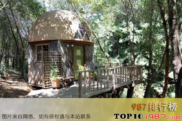 十大世界最佳爱彼迎之蘑菇圆顶小屋