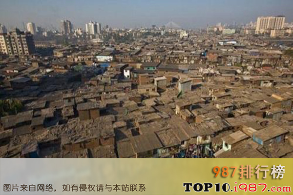 十大世界最大的贫民窟之奥兰吉镇贫民窟