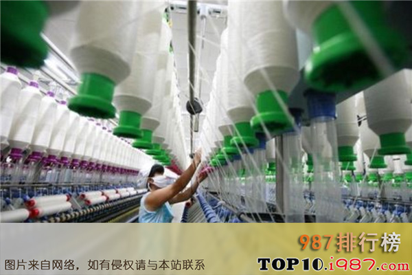 十大棉纺织企业之bombay dyeing