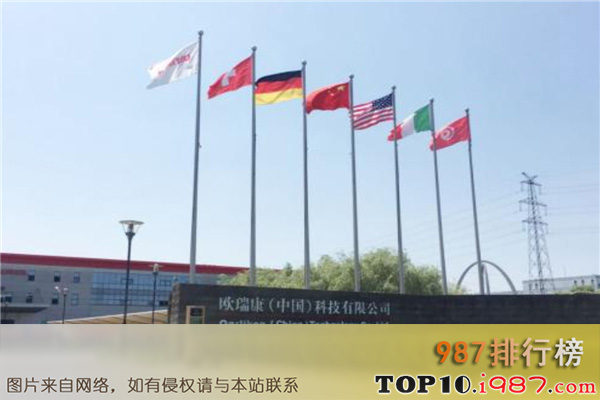 十大世界纺织机械公司之欧瑞康(中国)科技有限公司