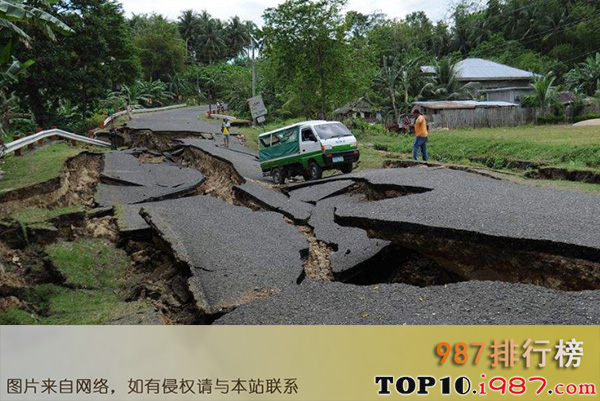 十大地震国之菲律宾