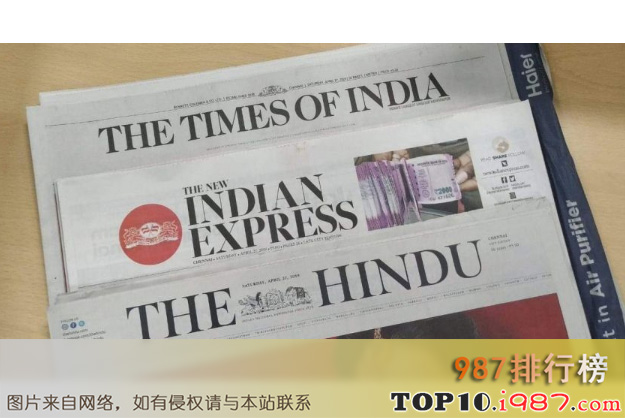 十大报纸之印度时报