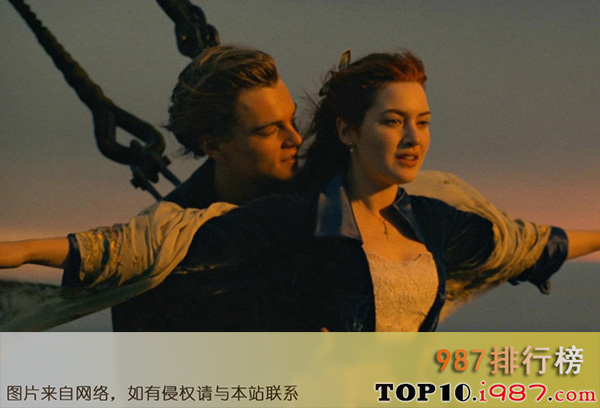全球十大卖座电影排行榜之泰坦尼克号