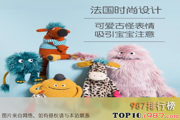 十大世界最受欢迎的玩具之毛绒玩具