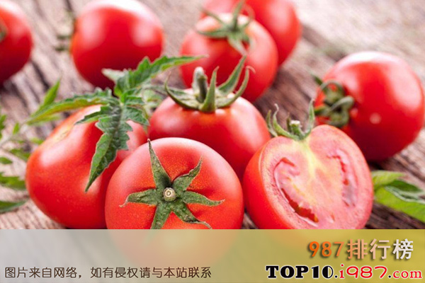 十大健康蔬菜之番茄