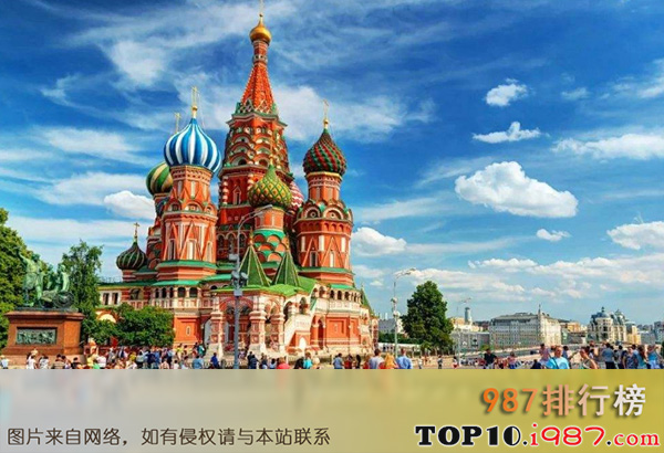 全球十大强国排行榜之俄罗斯