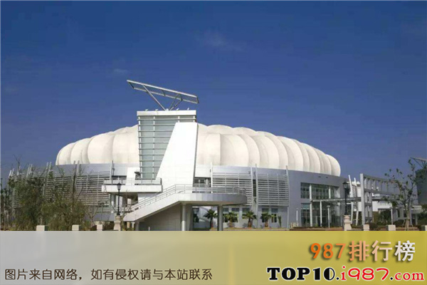 十大魔都地标建筑之上海交通大学霍英东体育中心