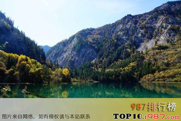 中国十大最受欢迎的景点之九寨沟