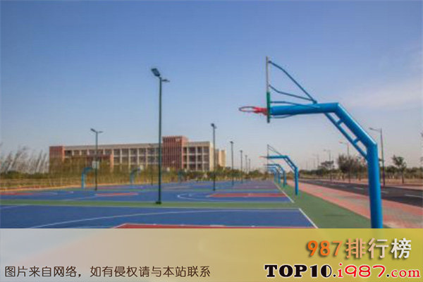 十大金华运动健身场所之浙江师范大学篮球场