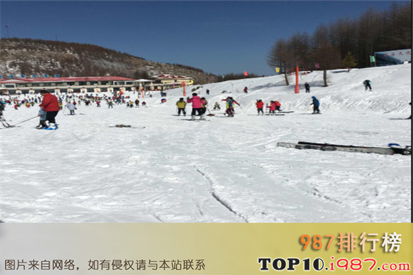 十大宝鸡运动中心之太白鳌山滑雪场