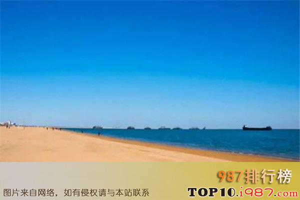十大沧州风景名胜之黄骅港金沙滩