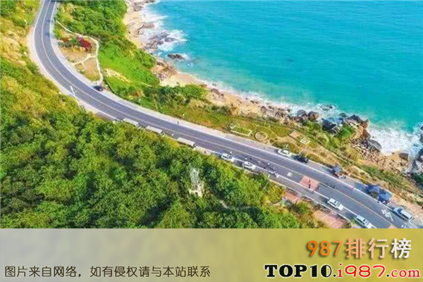 十大最美天路之海南环岛旅游公路