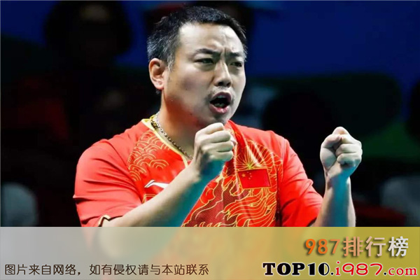 十大世界乒乓球运动员之刘国梁
