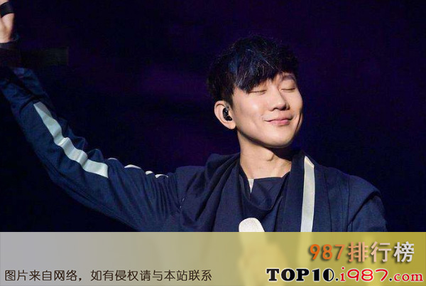 中国十大最受欢迎男歌手排行榜之林俊杰