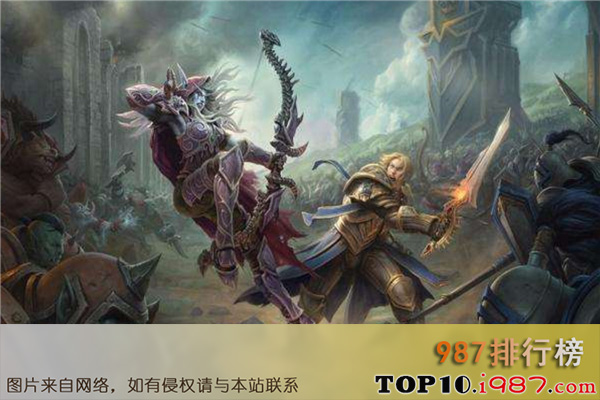中国十大游戏排行榜推荐之魔兽世界