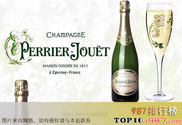 十大顶级香槟之巴黎之花perrierjouet