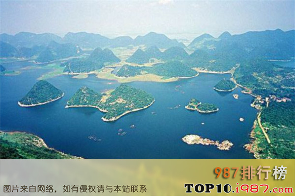 十大贵州著名景点之红枫湖