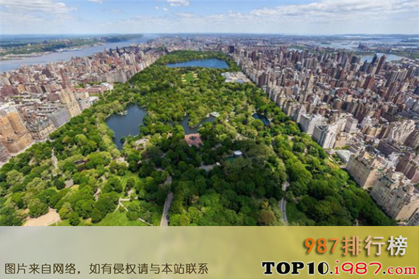 十大美国最受欢迎景点之纽约中央公园