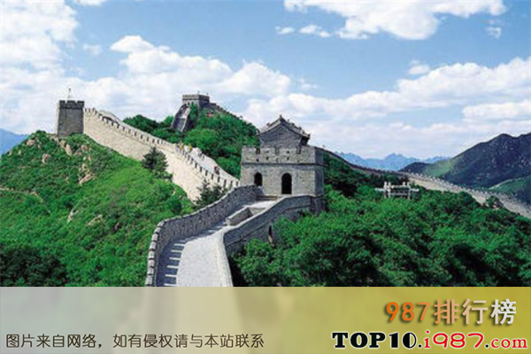 十大世界最好玩景点之中国万里长城