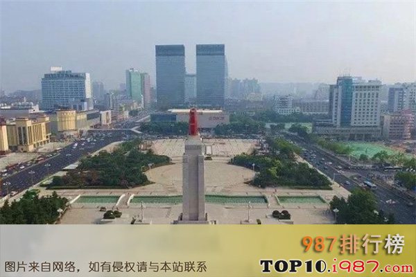 十大南昌最受好评景点之八一广场