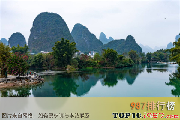 十大桂林最受欢迎景点之十里画廊