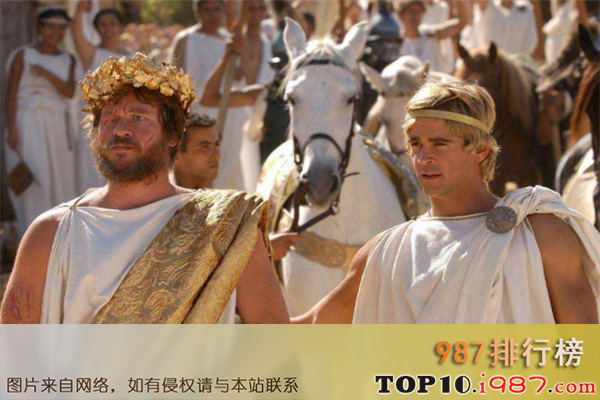 十大好莱坞古代战争电影之《亚历山大大帝》