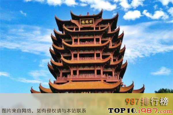 武汉十大免费旅游景点排名之黄鹤楼