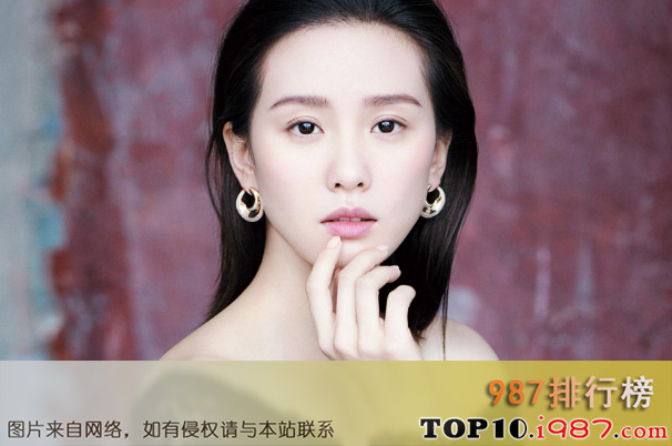 中国十大人气最高女明星排行榜之刘诗诗