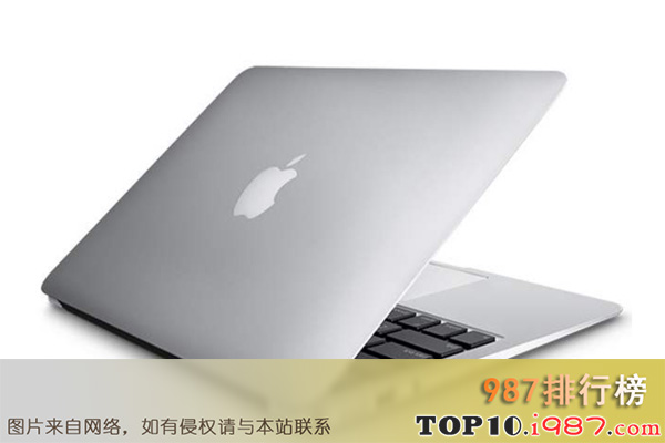 十大笔记本质量之apple macbook air