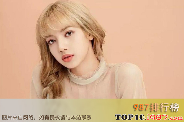 十大泰国人气女明星之lisa