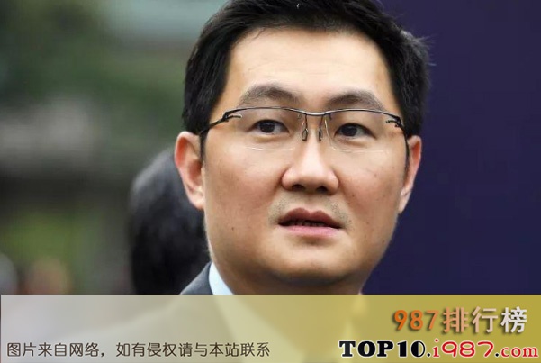 中国十大富豪排行榜最新排名（2021年）之马化腾