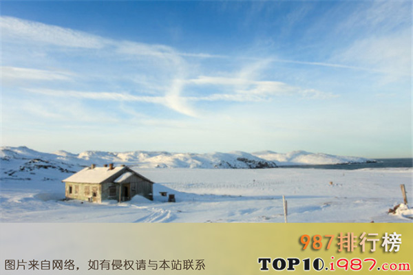 十大最美雪景景点之北极村