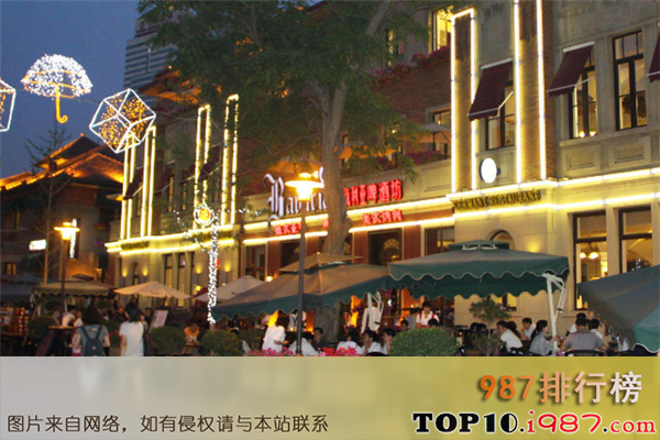 十大儋州购物场所之中国海南海花岛风情饮食街
